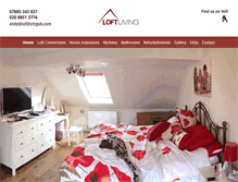 Tablet Screenshot of loftlivinguk.com